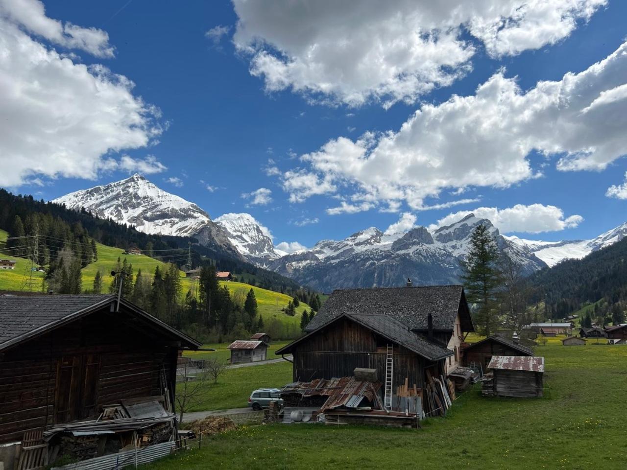 Beautiful Apartment With Stunning View Gsteig Exteriér fotografie